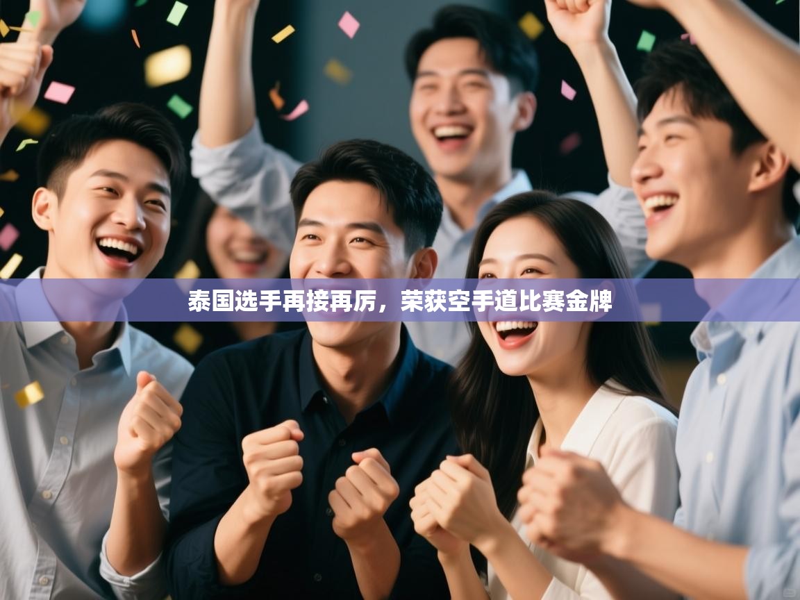 开云体育在线观看-泰国选手再接再厉，荣获空手道比赛金牌  第1张